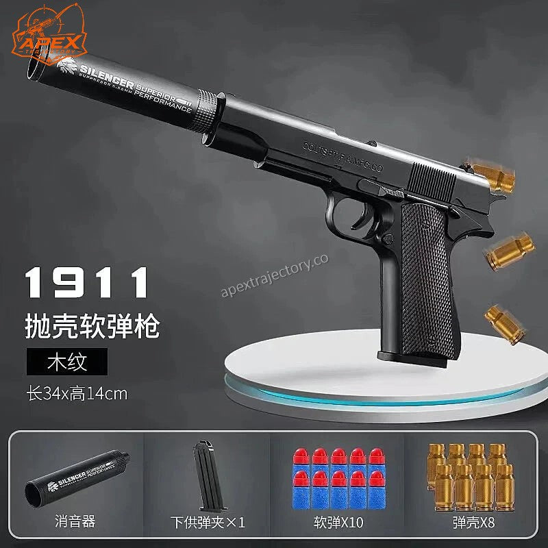 New Plastic EVA Foam Darts Bullets Gun Aim Train Handgun Air Gun
