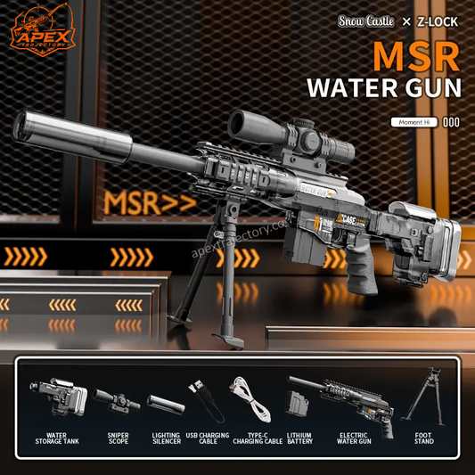 MSR Sniper Water Gun With An LED Tracer