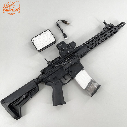 Nueva pistola de hidrogel de tiro de precisión SLR, modo rápido, batería de 11,1 V, edad recomendada 18+