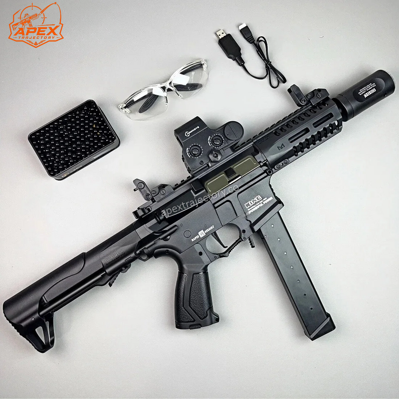 精巧な彫刻 ARP9 ジェルブラスター 高連射 7色発光サイレンサー付きでスムーズな射撃
