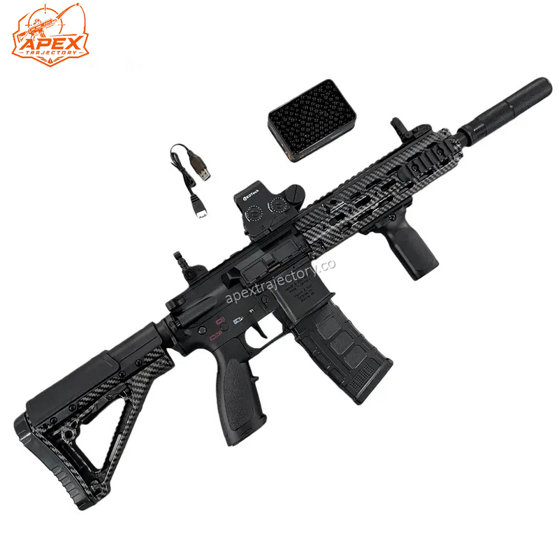 カーボンファイバー製 HK416D ジェルブラスター SMRハンドガード付き