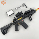 カーボンファイバーゴールド装飾 M416 ジェルブラスター