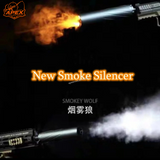 Smoke Wolf 14mm 逆ネジ マズルサイレンサー ジェルブラスター＆エアソフトガン用