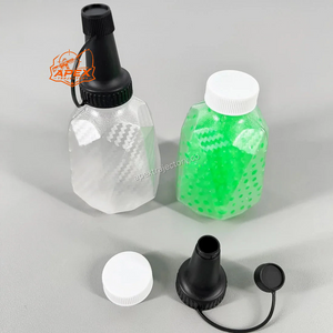 Botella de carga rápida con patrón de fibra de carbono