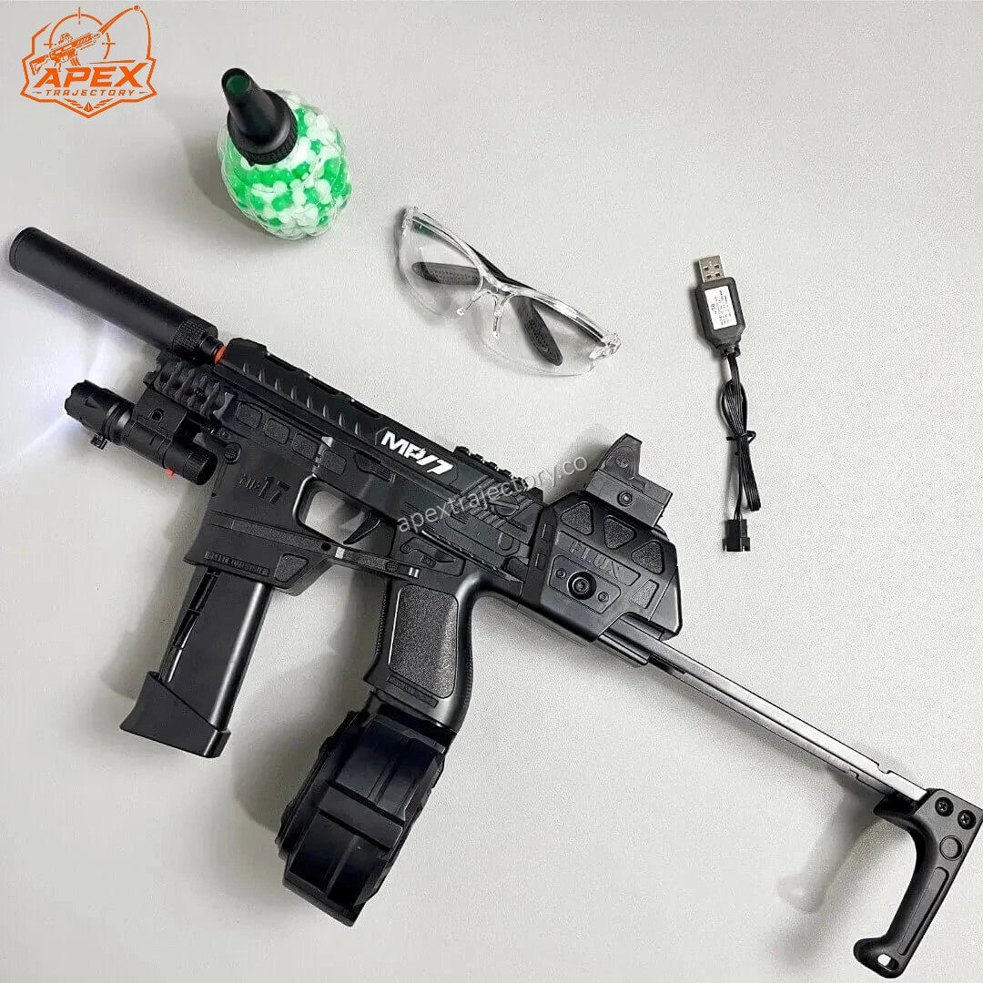 Mp17 Gel Blaster con culata metálica, raíl metálico
