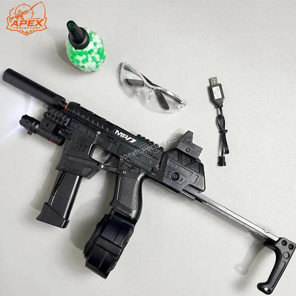 Mp17 Gel Blaster con culata metálica, raíl metálico
