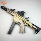 精巧な彫刻 ARP9 ジェルブラスター 高連射 7色発光サイレンサー付きでスムーズな射撃