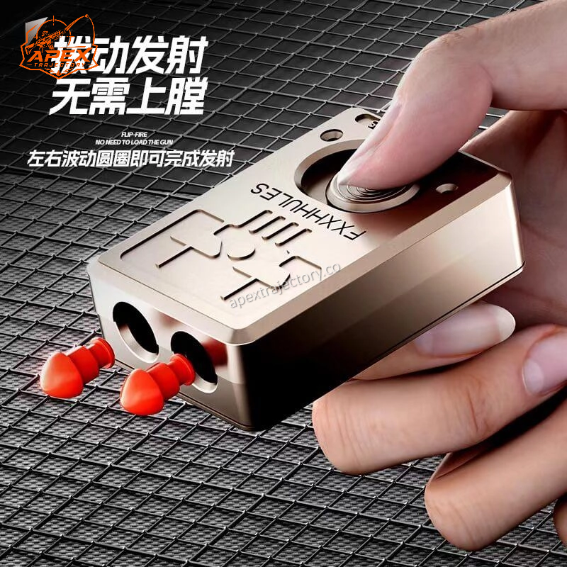 Metal Edc Scepter Fidget Spinner Dart Blaster Toygun