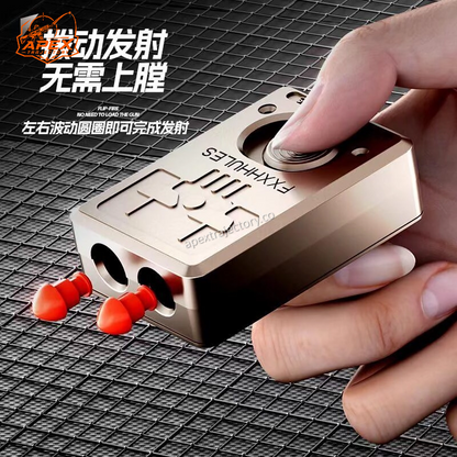 Metal Edc Scepter Fidget Spinner Dart Blaster Toygun