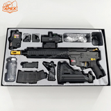 カーボンファイバーゴールド装飾 M416 ジェルブラスター