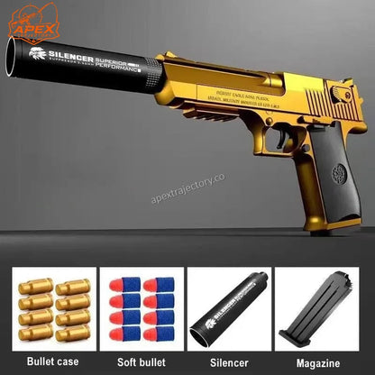 New Plastic EVA Foam Darts Bullets Gun Aim Train Handgun Air Gun