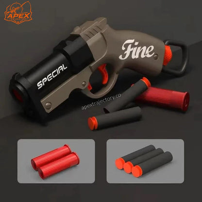 Pistola de juguete con dardos de precisión