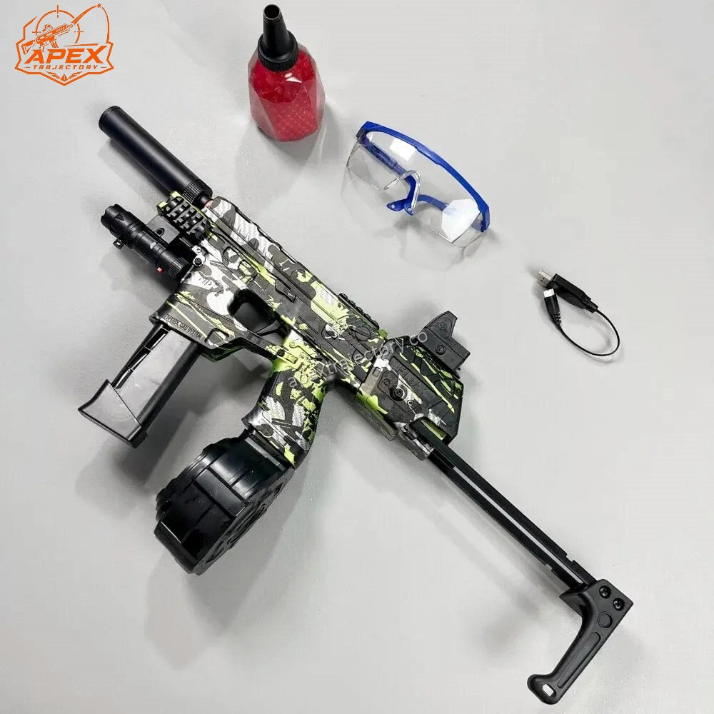 Mp17 Gel Blaster con culata metálica, raíl metálico
