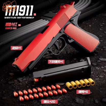 New Plastic EVA Foam Darts Bullets Gun Aim Train Handgun Air Gun