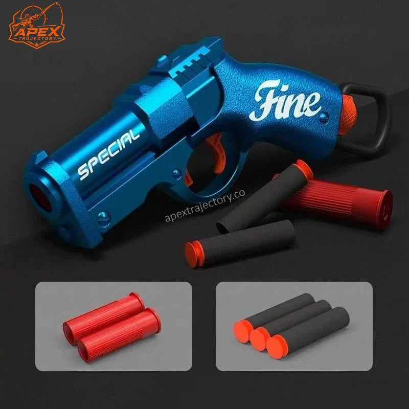 Pistola de juguete con dardos de precisión