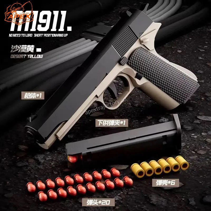 New Plastic EVA Foam Darts Bullets Gun Aim Train Handgun Air Gun