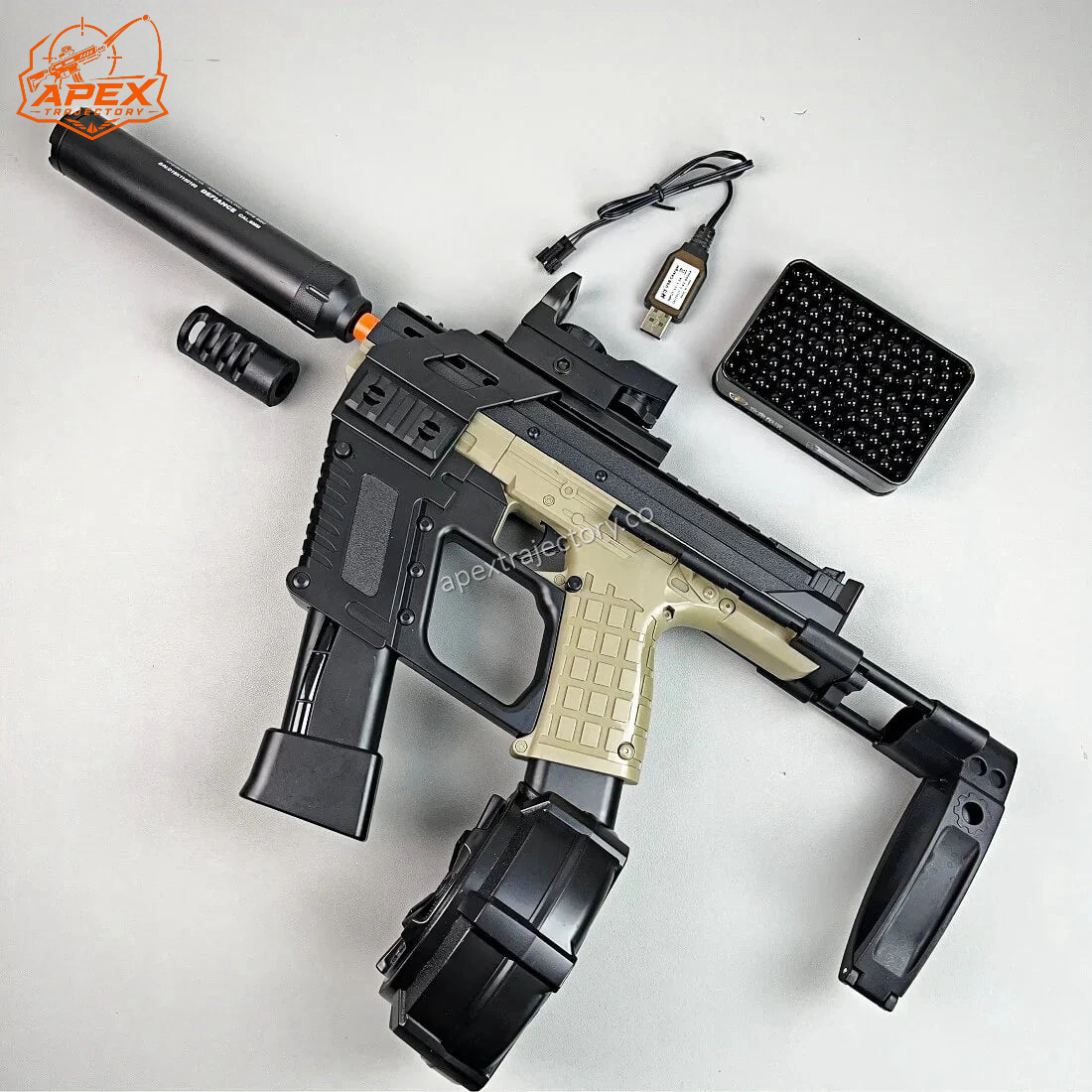 Nuevo CP33 SMG Lanzador de Geles con Modo de Combinación Múltiple