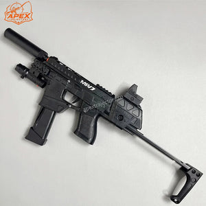Mp17 Gel Blaster With Metal Stock, Metal Rail