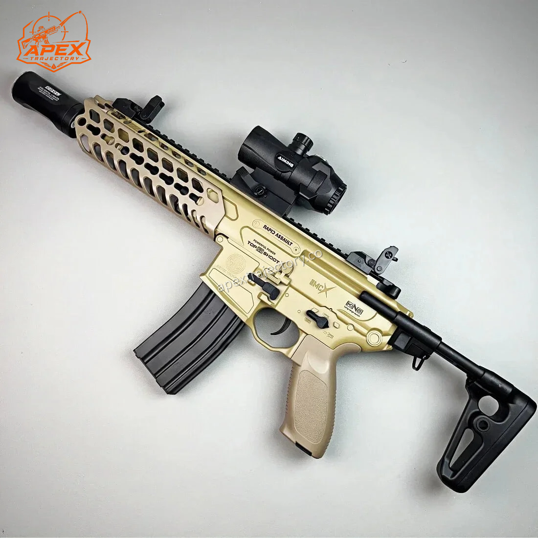 MCX Gel Blaster con cerrojo móvil hacia adelante y hacia atrás