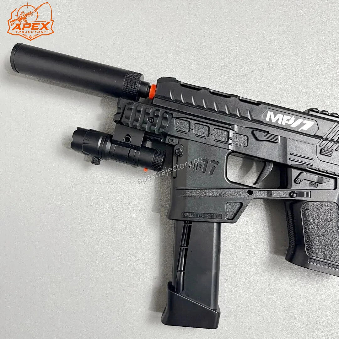 Mp17 Gel Blaster con culata metálica, raíl metálico