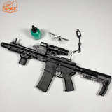 新型SLR精密射撃ジェルブラスター高速モード 11.1Vバッテリー推奨 対象年齢18歳以上