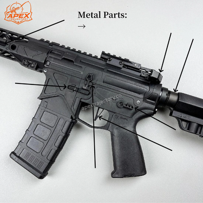 BD556 Gel Blaster Con Cerrejo Movible Hacia Adelante Y Atrás