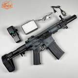 新型SLR精密射撃ジェルブラスター高速モード 11.1Vバッテリー推奨 対象年齢18歳以上